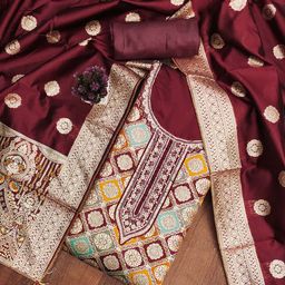 Maroosh Unstitched Dress Material-image-44