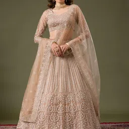 Koskii Embellished Beads and Stones Ready to Wear Lehenga & Blouse With Dupatta-image-82