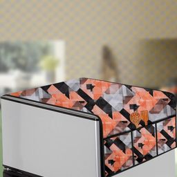 The Furnishing Tree Orange Printed Air Conditioner Cover-image-87
