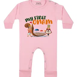 Arvesa My First Onam Printed Bodysuit-image-17