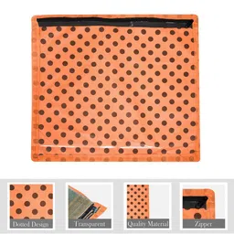 Kuber Industries Orange Set of 6 Regular Multi-Utility Organisers image 4