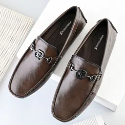 Provogue Men Leather Formal Loafers-image-38