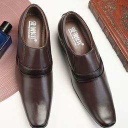 HERE&NOW Men Formal Slip-Ons-image-96