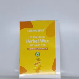 COSMO HUB Orange Herbal Wax Powder For Instant Hair Remover - 50g-84
