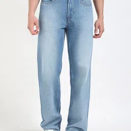 Calvin Klein Men Straight Fit Heavy Fade Cotton Jeans-image-59