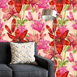 ArtzFolio Printed UV-Resistant Anti-Bacterial Dots &Amp; LeavesPeel & Stick Wallpaper-image-58