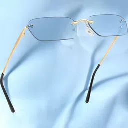 The Roadster Lifestyle Co Rimless Rectangular Sunglasses-picture-27