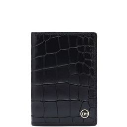 Da Milano Unisex Textured Leather Two Fold Wallet-picture-8