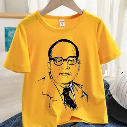 Printcomet Kids Printed Applique T-shirt-image-99