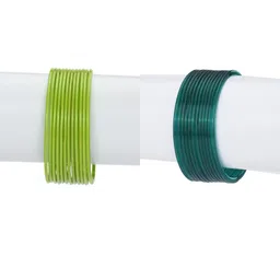 SOMIL Green Alloy Bangle-21