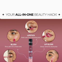 Bella Vita Organic High Five 5-in-1 Face Glam Makeup Stack - 4.3 ml - Coy Queen image 2