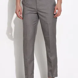 SHOWOFF Men Comfort Tapered Fit Low-Rise Trousers-picture-26