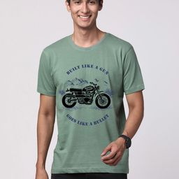 ADRO Men Graphic Printed Round Neck Cotton T-shirt-image-62