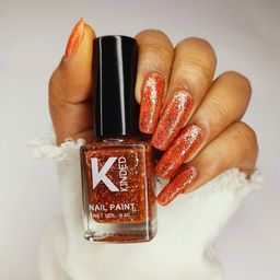 KINDED Textured Glitter Nail Art Nail Polish - 9ml - Nail Art Red Carpet-46