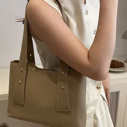 LULU & SKY PU Bucket Shoulder Bag-31