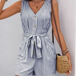JC Mode Striped Jumpsuit-picture-1