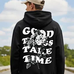 BENNY BROOKS Men Graphic Printed Full Sleeve Hooded Sweatshirt-picture-39