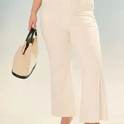 SASSAFRAS Curve Women Regular Trousers-image-40