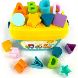 ABCD Alphabet Learning Toy with Storage Bucket-Educational Sorting Game for Kids-19