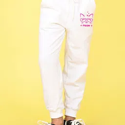 NUSYL Girls Mid Rise Solid Joggers-image-43