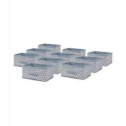 Aura Blue Set of 6 Regular Drawer Organiser Organisers-29