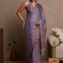 KALINI Poly Chiffon Saree-picture-29