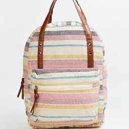 max Women Striped Backpack-4
