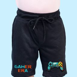 NUSYL Boys Cotton Regular Fit Printed Shorts-image-11