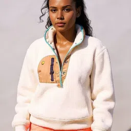 Mast & Harbour Women Colourblocked Sweatshirt-picture-30