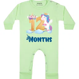 Arvesa Infants Printed Round Neck Rompers-image-19
