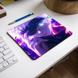 Printile MYSTIC ANIME GIRL MOUSE PAD Non Slip Base Mousepad-image-13