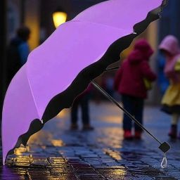 Travel Compact Magic Umbrella 3 Fold Umbrella for Girls, Women_8906 Umbrella-image-97