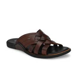 Egoss Men Genuine Leather Comfort Sandals-image-67