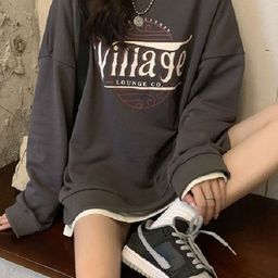 DressBerry Women Grey Solid Polyester Sweatshirts-picture-9