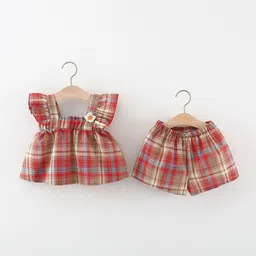 StyleCast x Revolte Girls Printed Top with Shorts-image-70