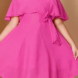 BARKAT DESIGNING PLANET Flared Sleeve Fit & Flare Dress image 4