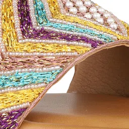 Inc 5 Embellished Ethnic Wedge Sandals image 4