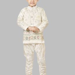 CELEBRITY CLUB Embroidered Sherwani Set-picture-13