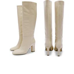 Alamode By Akanksha Women Isabelle Leather Boots-35