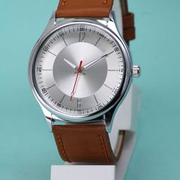 VIRAKTI Unisex Brass Printed Dial Analogue Watch M.F-92-SILVER-image-95