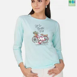 Metronaut Women 2 Printed Bio Finish Applique T-shirt-picture-41