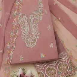 Soch Ethnic Motifs Embroidered Unstitched Dress Material-image-71