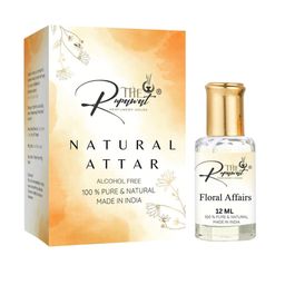 THE RUPAWAT Perfumery House Floral Affairs 100% Natural Alcohol Free Attar - 12 ml-picture-5