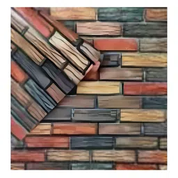 Aura Brown & Grey Printed Waterproof Self-Adhesive Wallpaper-image-85
