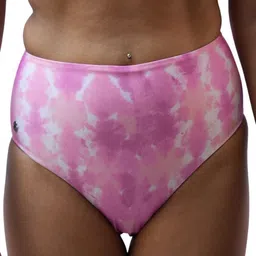 TFW High Waist Bikini Bottom With Gathered Panel-image-20
