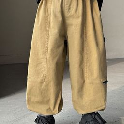 LULU & SKY Boys Loose Fit High-RiseParachute Pant-image-15
