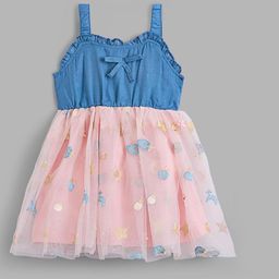 Hopscotch Girls Cotton Fit & Flare Dresses-picture-26