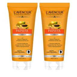 L'AVENOUR Set Of 2 Papaya Blemishes Control Face Wash - 100 ml Each-20