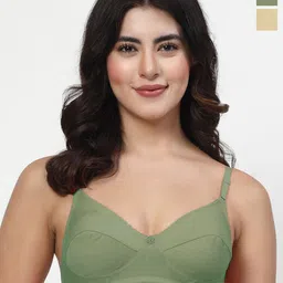LILY Manoop Women Pack Of 2 Full Coverage Non Padded Bra-9