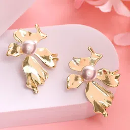 Bohey by KARATCART Contemporary Studs Earrings-34
